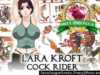 Lara Kroft de Tomb Raider se folla en un juego