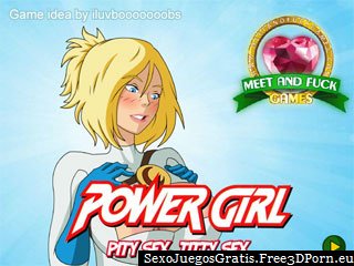 Power Girl: Pity Sex, Titty Sexo juego