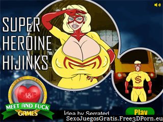 Super heroína Hijinks juego de mierda en línea