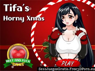 Tifa es una chica cachonda en hentai online juego